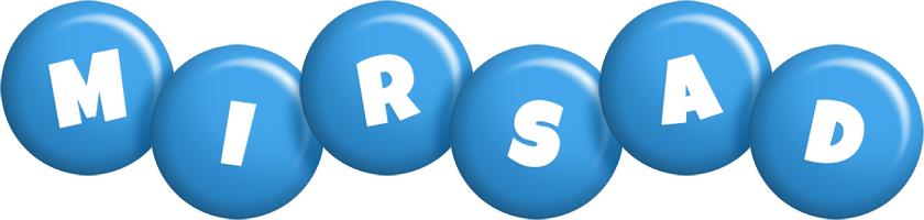 Mirsad candy-blue logo
