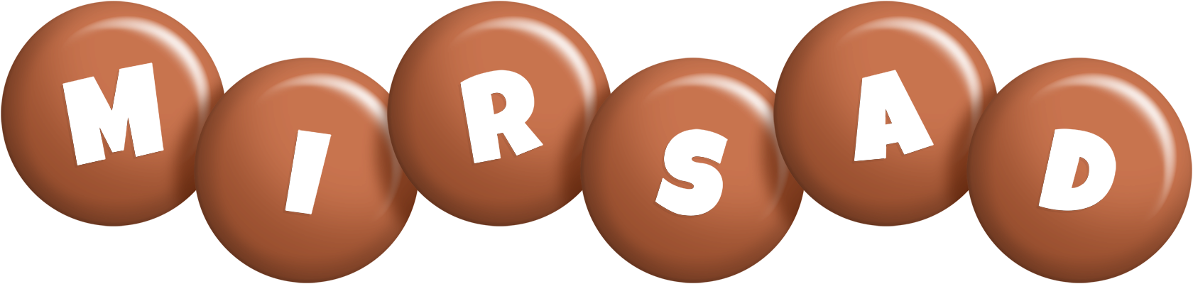 Mirsad candy-brown logo