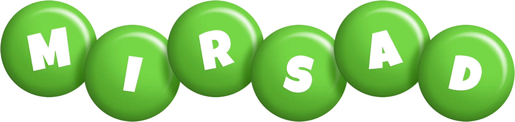 Mirsad candy-green logo