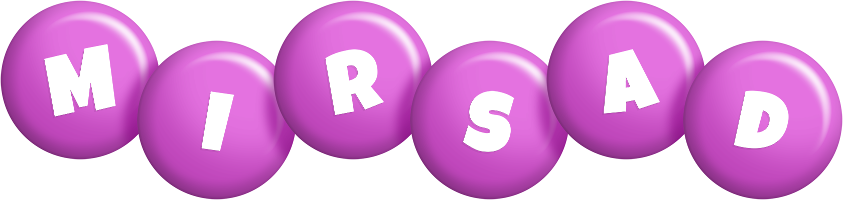 Mirsad candy-purple logo