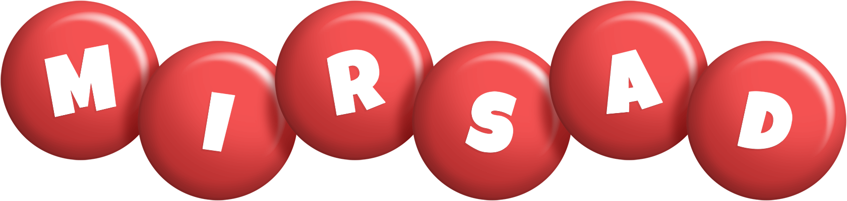 Mirsad candy-red logo