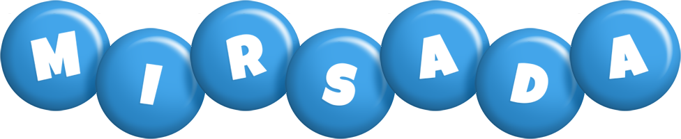 Mirsada candy-blue logo