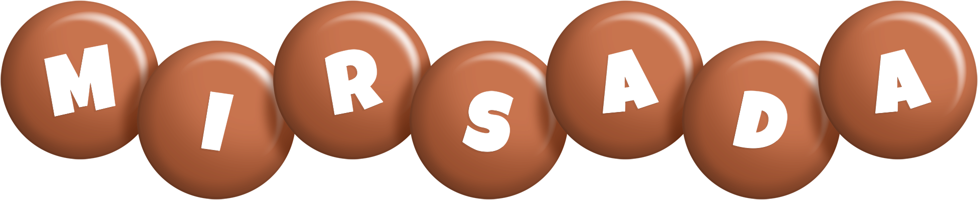 Mirsada candy-brown logo