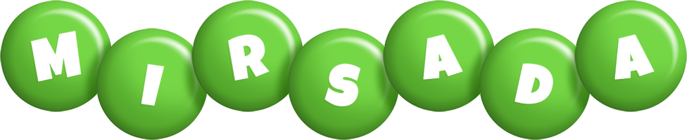 Mirsada candy-green logo