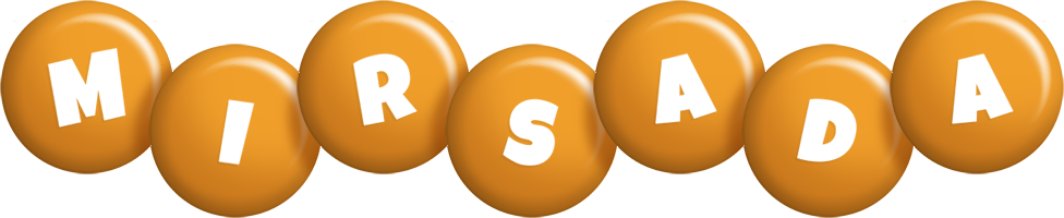 Mirsada candy-orange logo