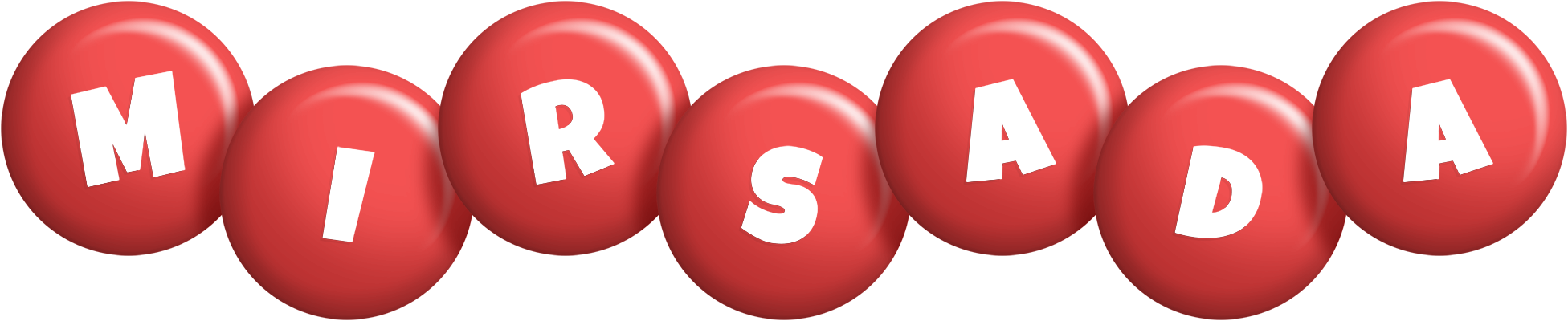 Mirsada candy-red logo