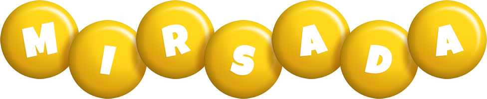 Mirsada candy-yellow logo