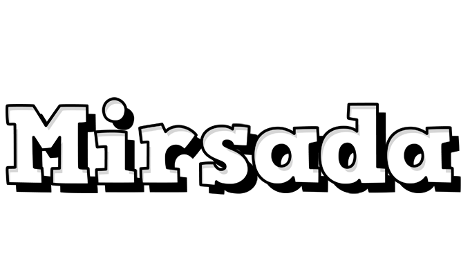 Mirsada snowing logo