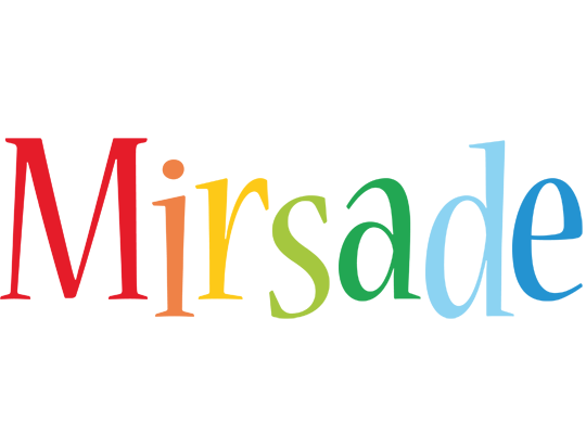 Mirsade birthday logo