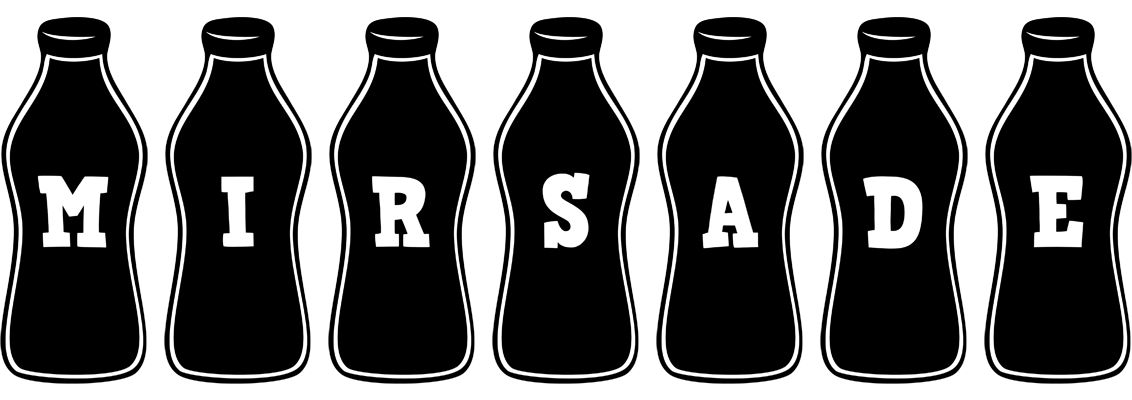 Mirsade bottle logo