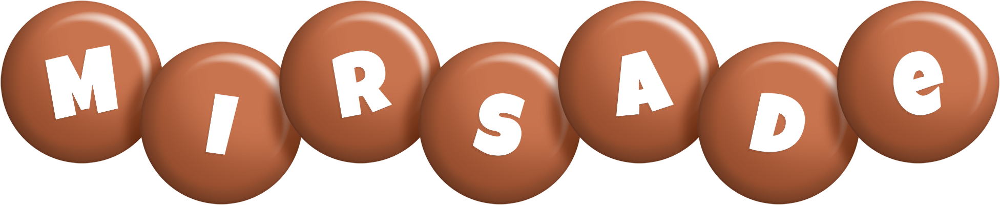 Mirsade candy-brown logo