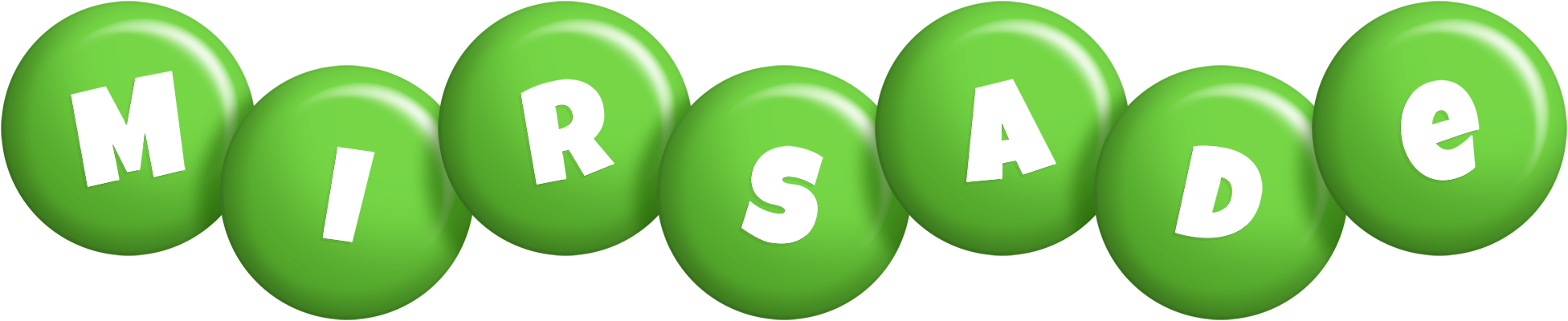 Mirsade candy-green logo