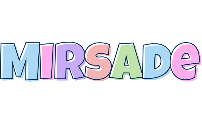 Mirsade pastel logo