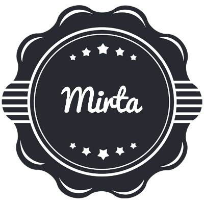 Mirta badge logo