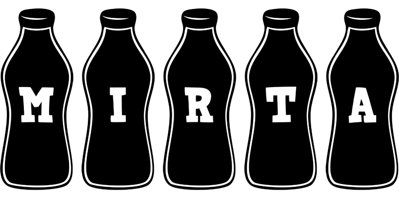 Mirta bottle logo