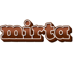 Mirta brownie logo