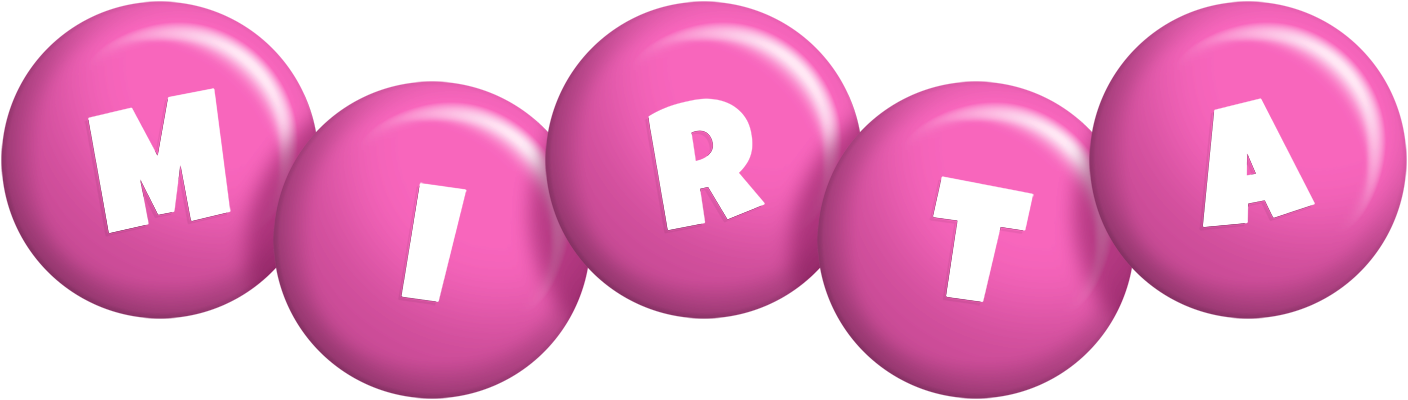 Mirta candy-pink logo