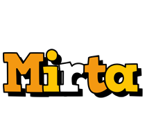 Mirta cartoon logo