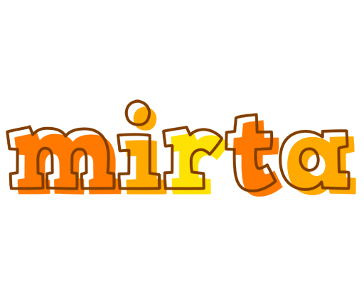 Mirta desert logo