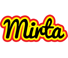 Mirta flaming logo