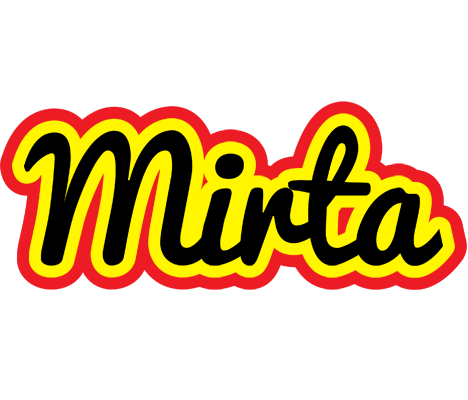 Mirta flaming logo