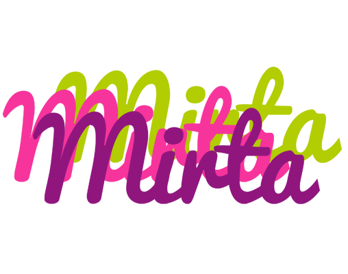 Mirta flowers logo