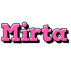 Mirta girlish logo