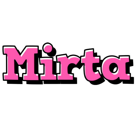 Mirta girlish logo