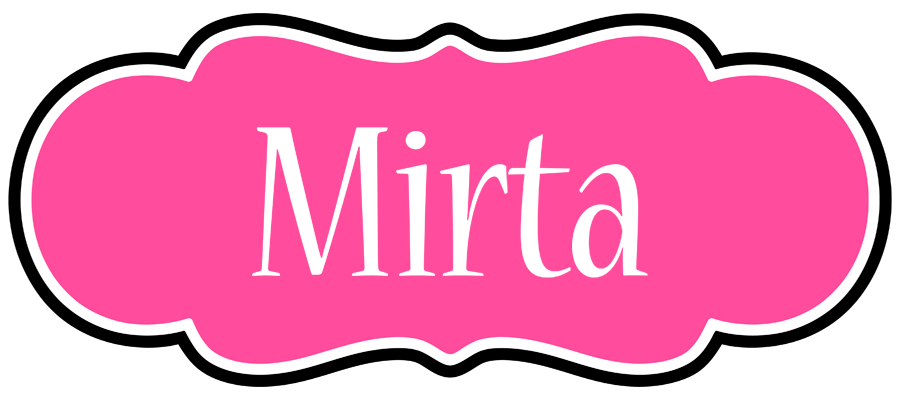 Mirta invitation logo