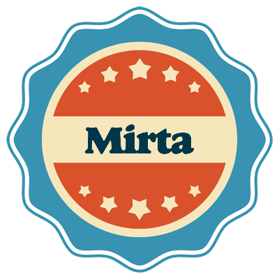 Mirta labels logo