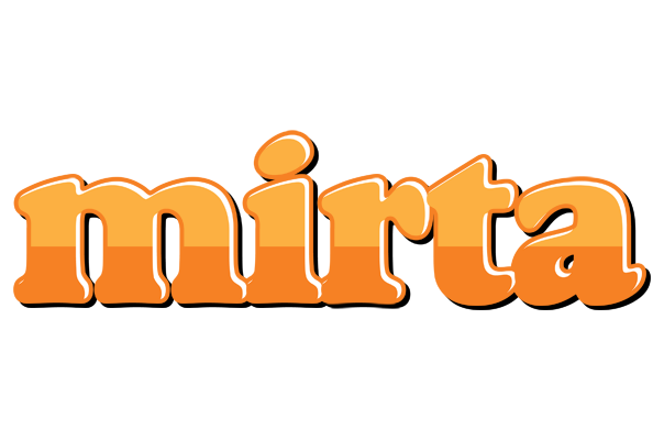 Mirta orange logo