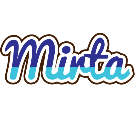 Mirta raining logo