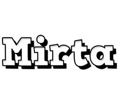 Mirta snowing logo