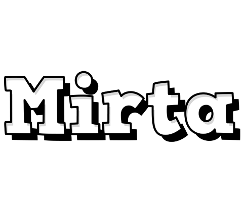 Mirta snowing logo