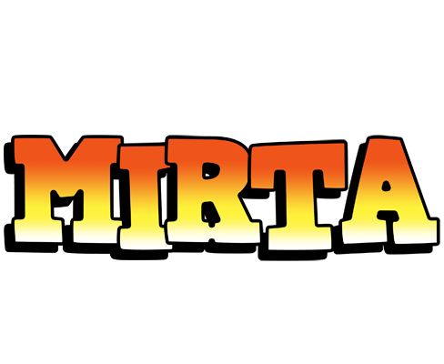 Mirta sunset logo