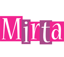 Mirta whine logo