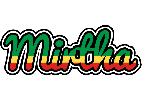 Mirtha african logo