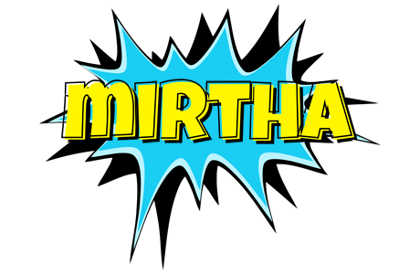 Mirtha amazing logo