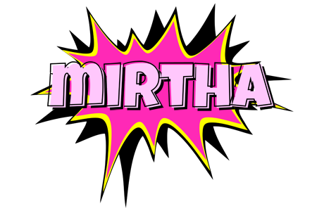 Mirtha badabing logo