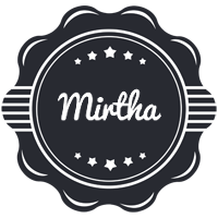 Mirtha badge logo