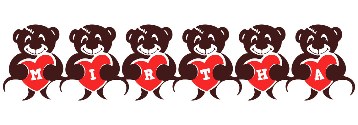 Mirtha bear logo