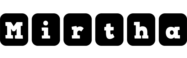 Mirtha box logo
