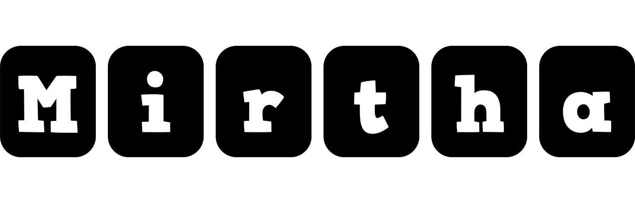 Mirtha box logo