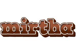 Mirtha brownie logo