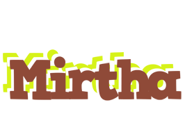 Mirtha caffeebar logo