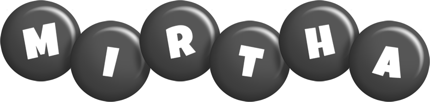 Mirtha candy-black logo