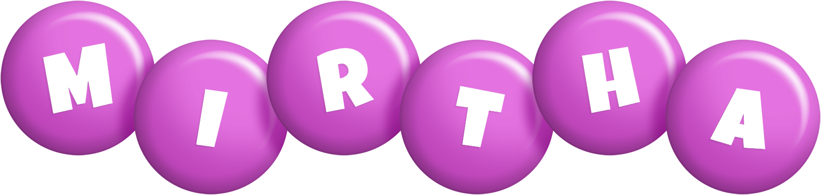 Mirtha candy-purple logo