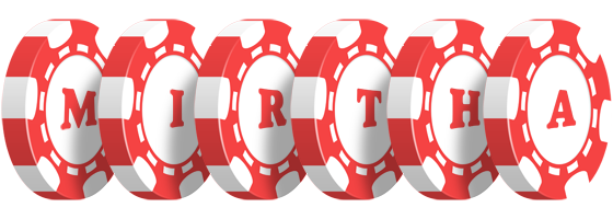 Mirtha chip logo
