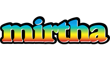 Mirtha color logo