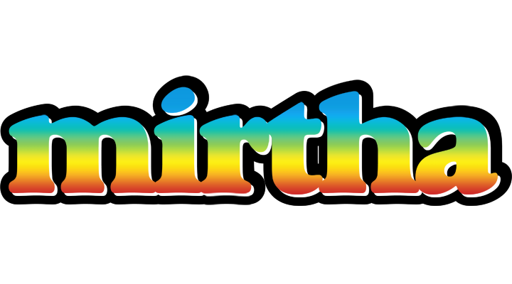 Mirtha color logo